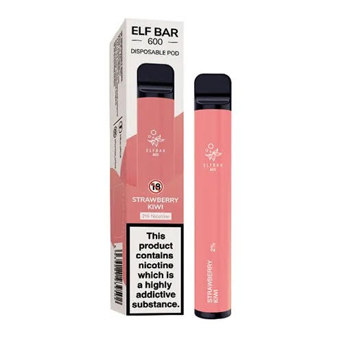 Elf Bar 600 Strawberry Kiwi Flavour