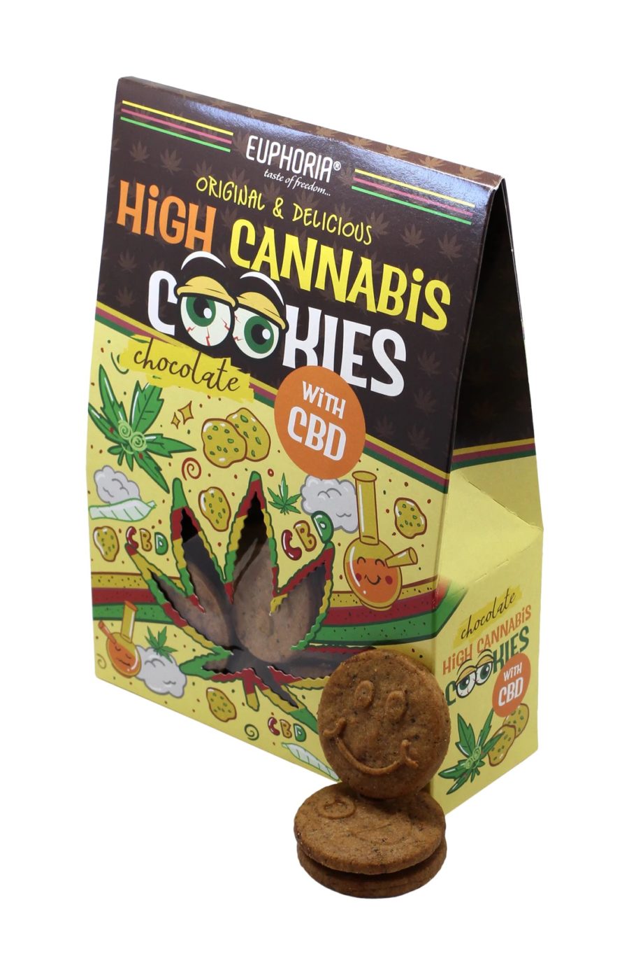 High Cannabis Cookies – Chocolate CBD BROWNIES & COOKIES - XMANIA Ireland