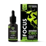 Vitality CBD Active Focus Lime Flavoured Oil Drops 30ml 2000mg