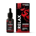 Vitality CBD Active Relax Cherry Flavoured Oil Drops 30ml 2000mg Isolate CBD Oil - XMANIA Ireland 5