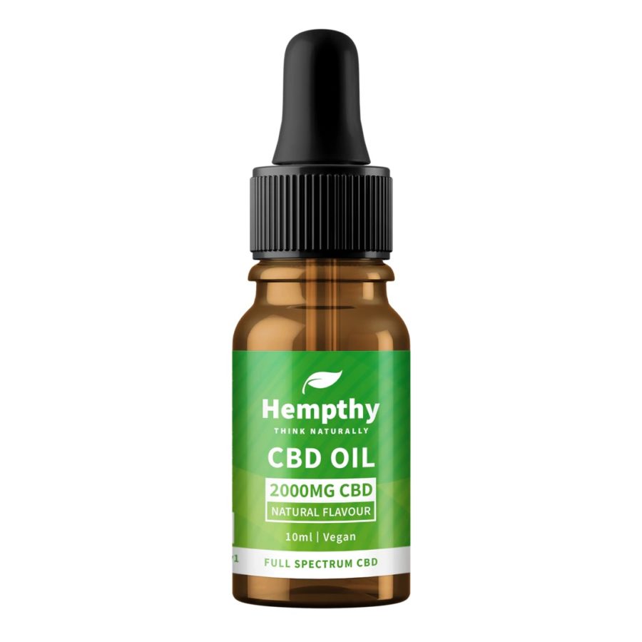 Hempthy Full Spectrum CBD Tincture Oil 10ml 2000mg