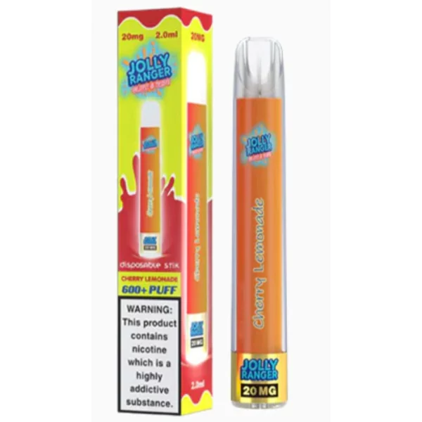 CHERRY LEMONADE Jolly Ranger Disposable Vape Pens Glow & Vape - 20mg