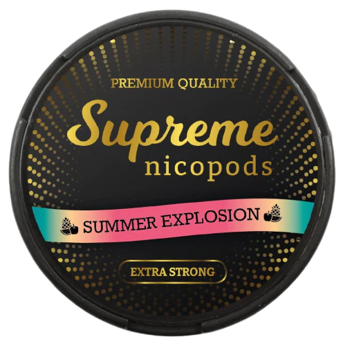 Supreme Summer Explosion SNUS/NICOTINE POUCHES - XMANIA Ireland