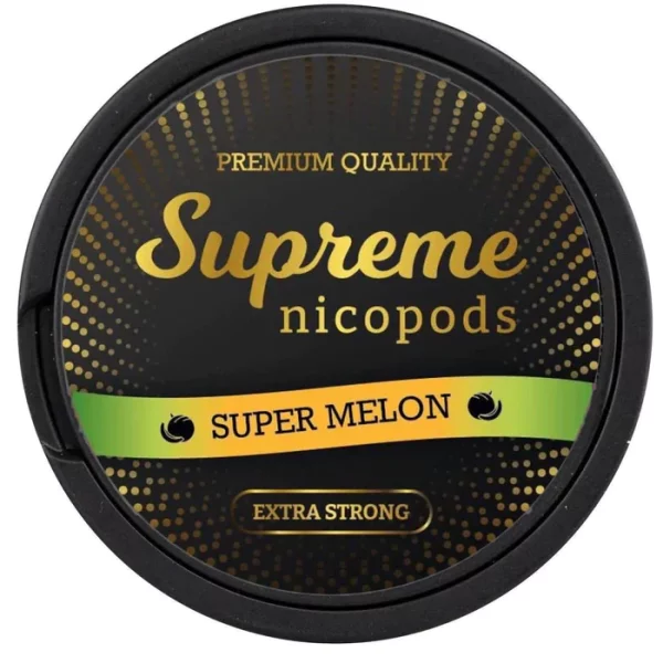Supreme Super Melon SNUS/NICOTINE POUCHES - XMANIA Ireland