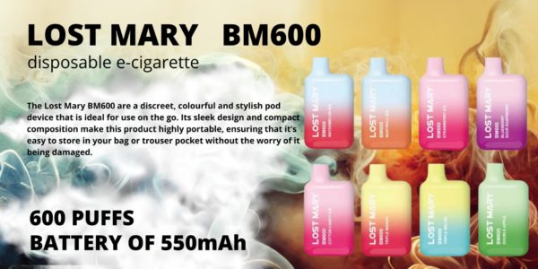 Lost Mary BM600 Disposable Vape 550mah — Dr Vapes