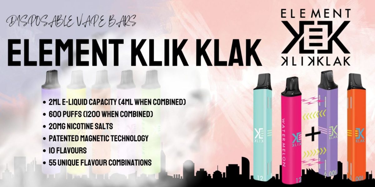 Klik Klak Disposable Vape Bars