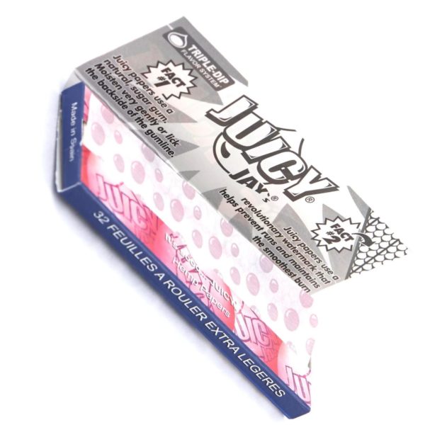 Juicy Jay’s Flavoured Kingsize Slim – Bubblegum 420 SUPPLIES - XMANIA Ireland 3