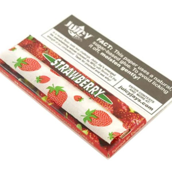 Juicy Jay’s Flavoured Kingsize Slim – Strawberry 420 SUPPLIES - XMANIA Ireland 3