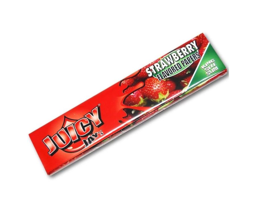 Juicy Jay’s Flavoured Kingsize Slim – Strawberry 420 SUPPLIES - XMANIA Ireland 2