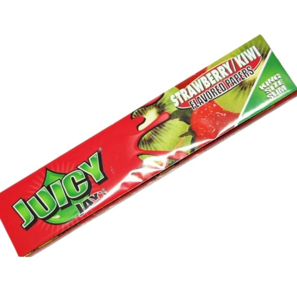 Juicy Jay’s Flavoured Kingsize Slim – Strawberry Kiwi 420 SUPPLIES - XMANIA Ireland