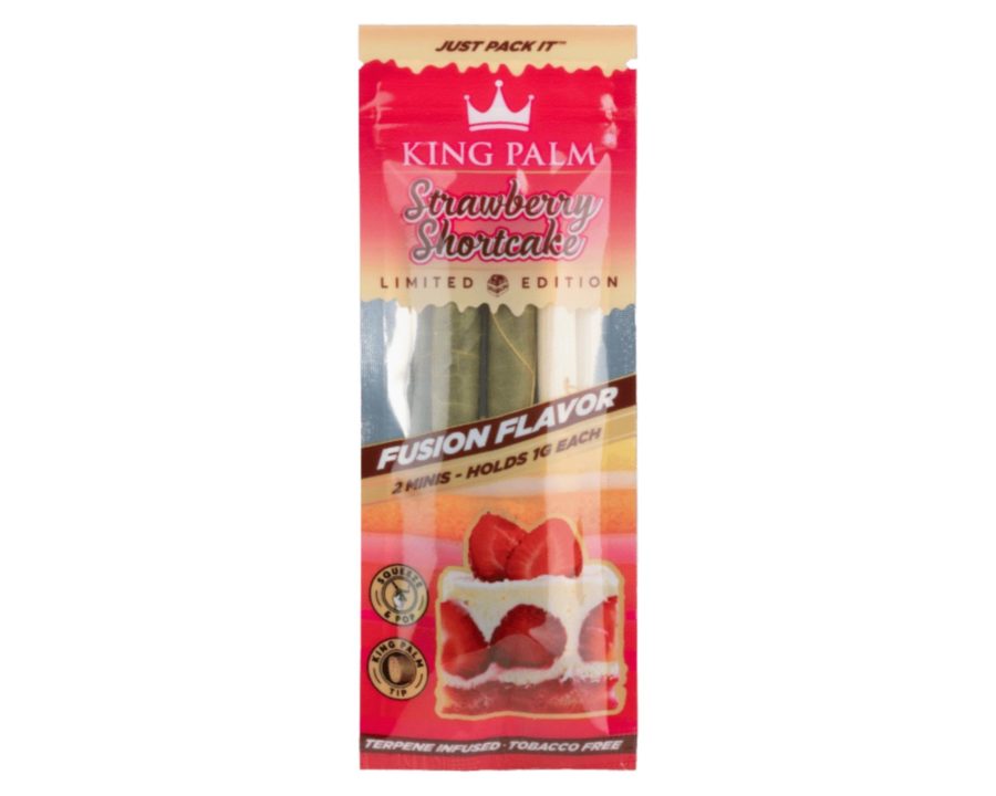 King Palm Mini Leaf Rolls 2 – Strawberry Shortcake 420 SUPPLIES - XMANIA Ireland 6
