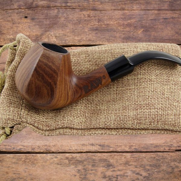 RAW Hand Carved Bubinga Wood – Natural Pipe 420 SUPPLIES - XMANIA Ireland 3