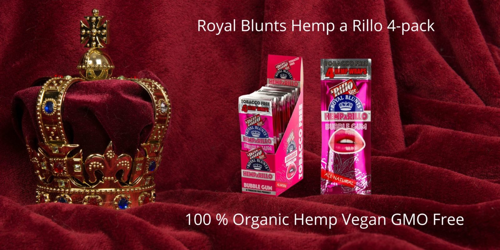 Royal Blunts Hemp a Rillo 4-pack – BubbleGum 420 SUPPLIES - XMANIA Ireland 10