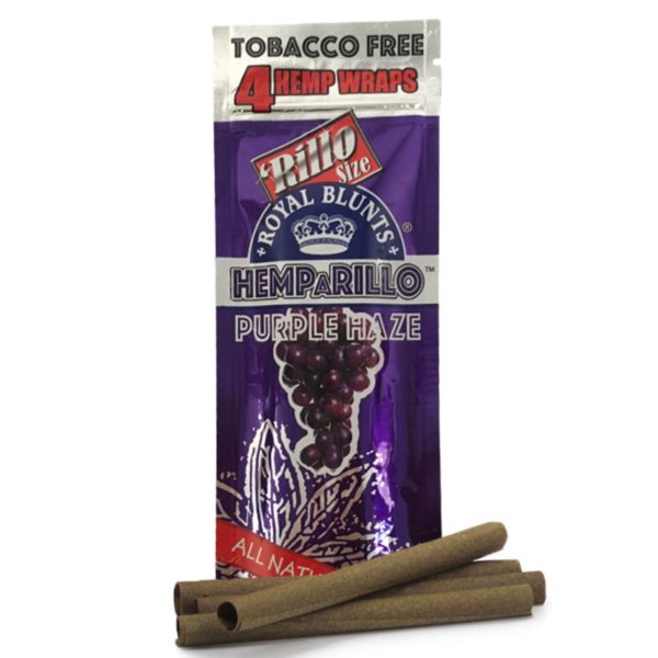Royal Blunts Hemp a Rillo 4-pack – Purple Haze 420 SUPPLIES - XMANIA Ireland