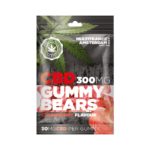 Strawberry Flavoured CBD Gummy Bears (300mg) CBD SWEETS & GUMMIES - XMANIA Ireland 3