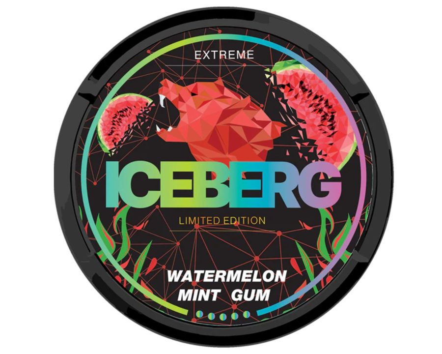 Iceberg Watermelon Mint Gum SNUS/NICOTINE POUCHES - XMANIA Ireland 2