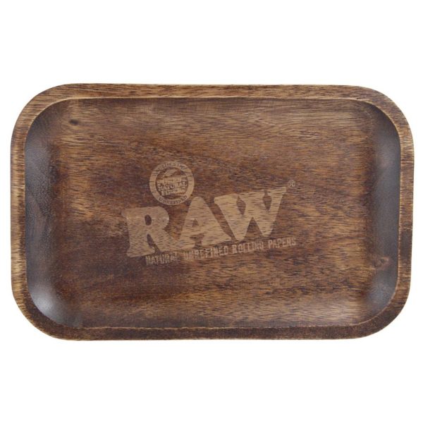 RAW Wooden Rolling Tray + Hemp Bag 420 SUPPLIES - XMANIA Ireland 3