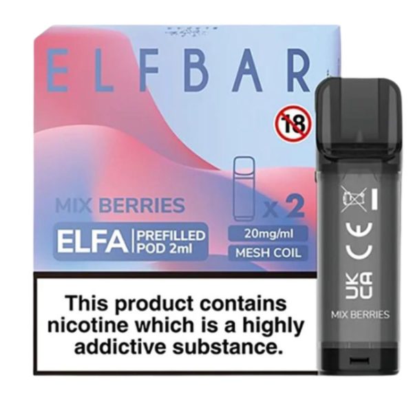 ELFA Replacement Prefilled Pods - Mix Berries