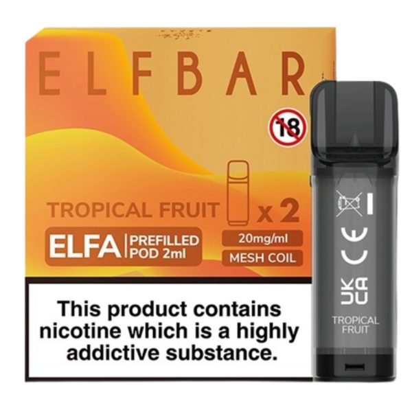 ELFA Replacement Prefilled Pods - Tropical Fruit