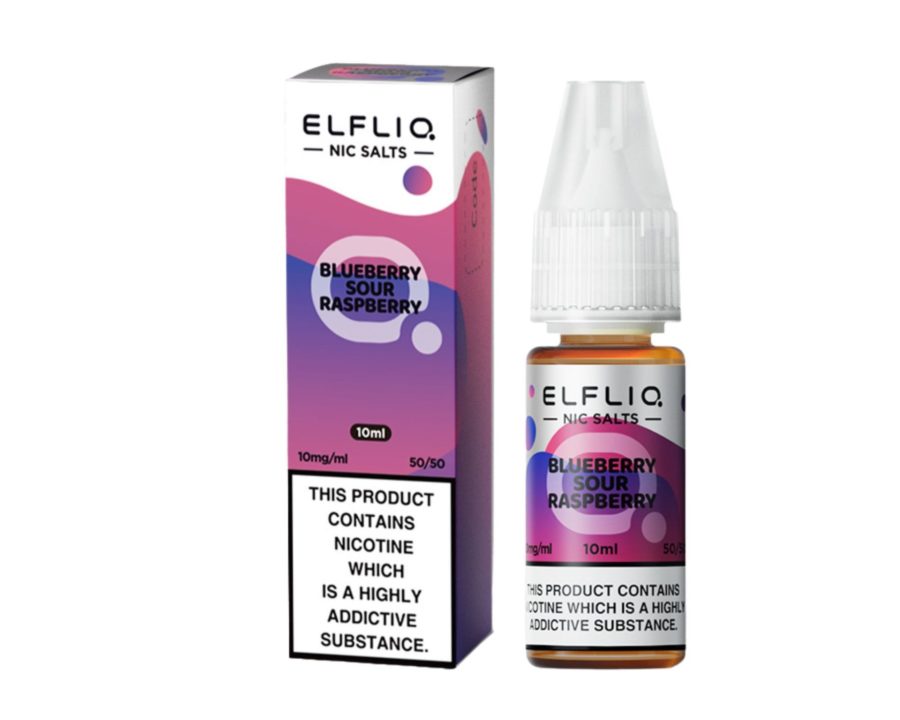 Elfliq – Blueberry Sour Raspberry (The Official ElfBar Nic Salt Liquid) VAPING - XMANIA Ireland