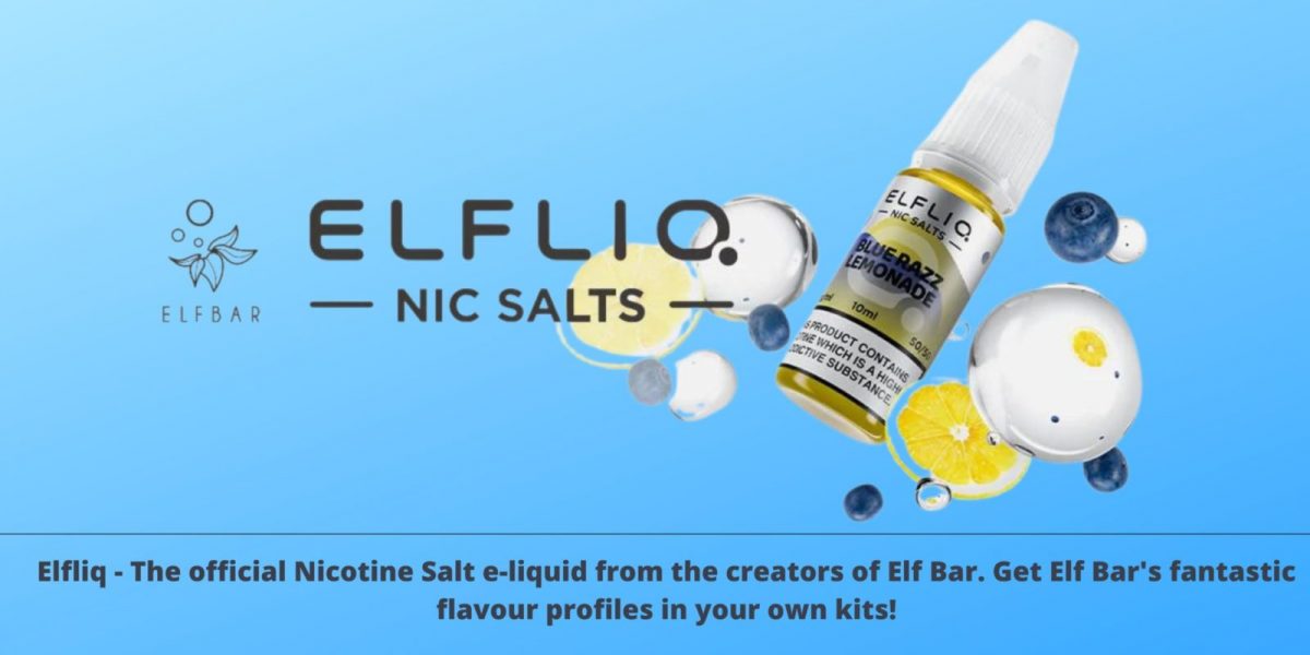 Elfliq Nic Salts, Eliquid, Vape Juice