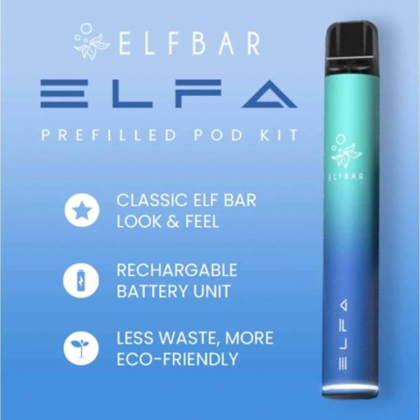 Reusable Elf Bar: Elfa - prefilled pod kit