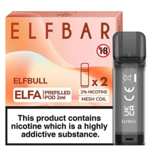ELFA Replacement Prefilled Pods - Elfbull