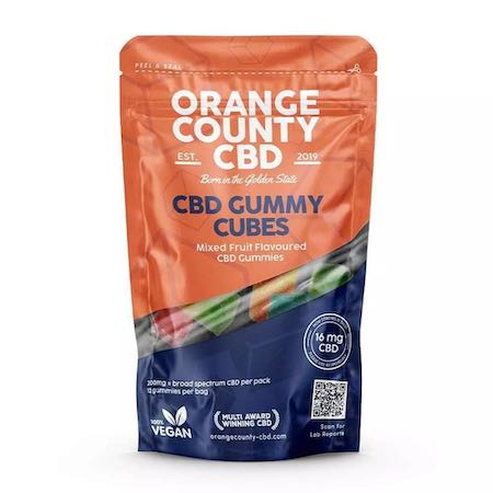 cbd gummy cubes 200mg