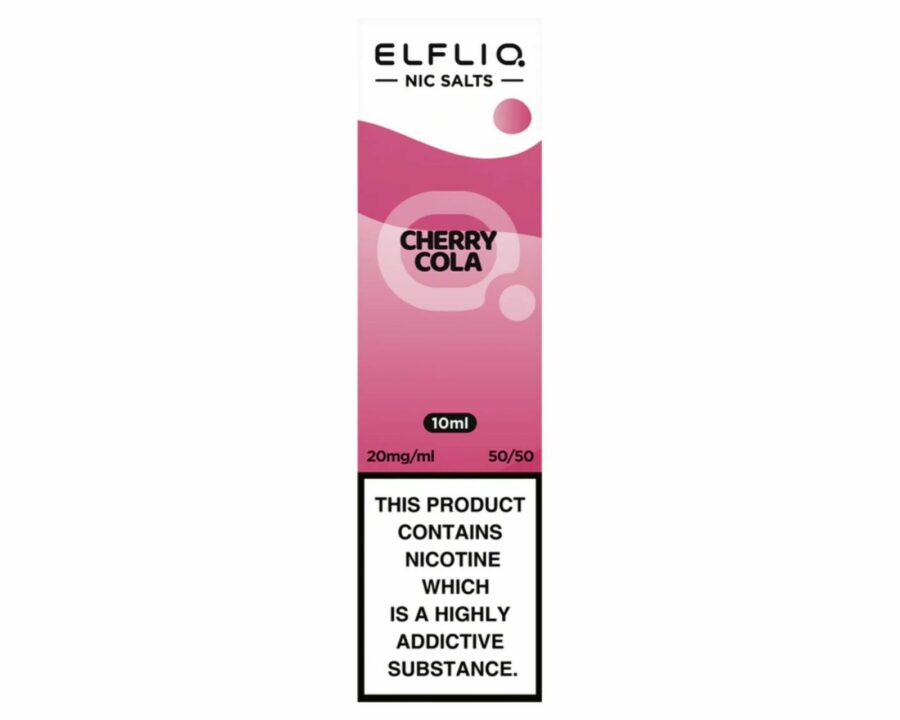 Elfliq – Cherry Cola (The Official ElfBar Nic Salt Liquid) VAPING - XMANIA Ireland 5