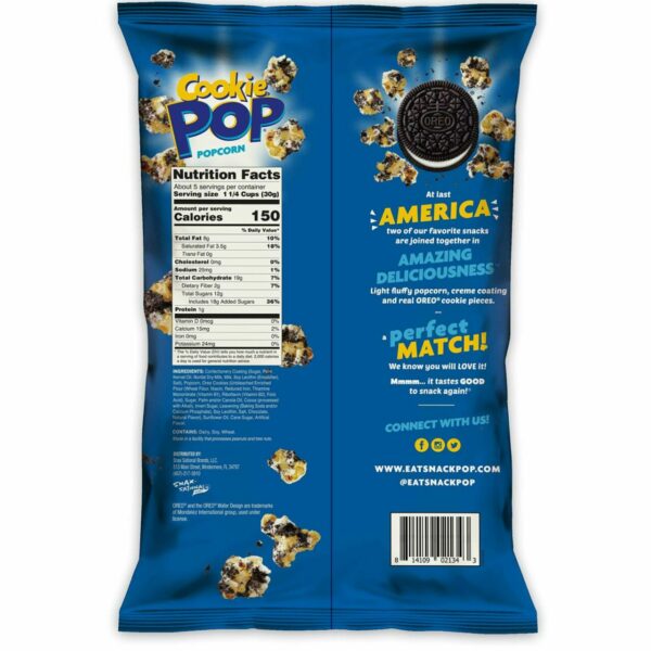 Candy Pop Oreo Popcorn 148G AMERICAN SNACKS - XMANIA Ireland 3