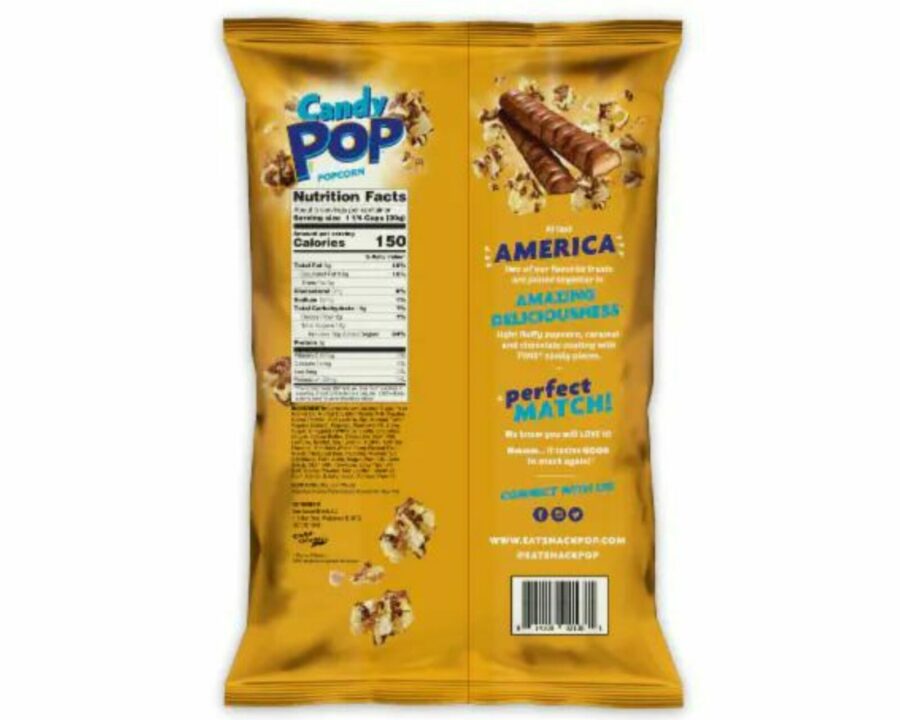 Candy Pop Twix Popcorn 148G AMERICAN SNACKS - XMANIA Ireland 4