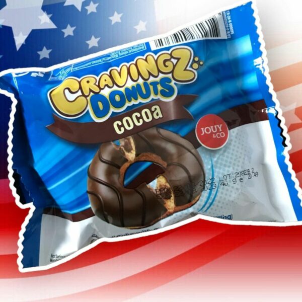 Cravingz Donuts Cocoa 40g AMERICAN SNACKS - XMANIA Ireland 3