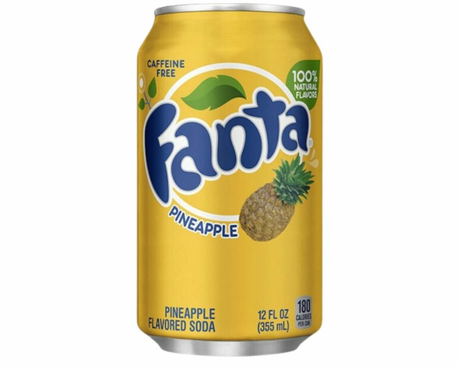 Fanta Pineapple 355ML AMERICAN SNACKS - XMANIA Ireland