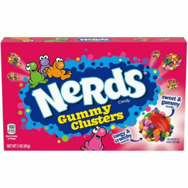 Nerds Gummy Clusters Share Pouch 85G AMERICAN SNACKS - XMANIA Ireland 8