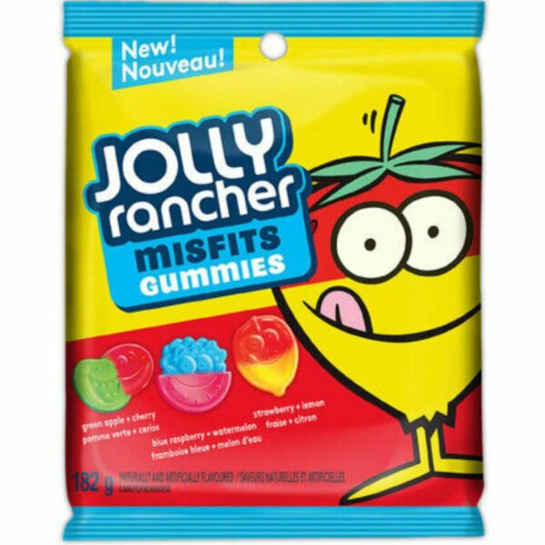 Jolly Rancher Misfits Gummies mer-bears 182G AMERICAN SNACKS - XMANIA Ireland 5