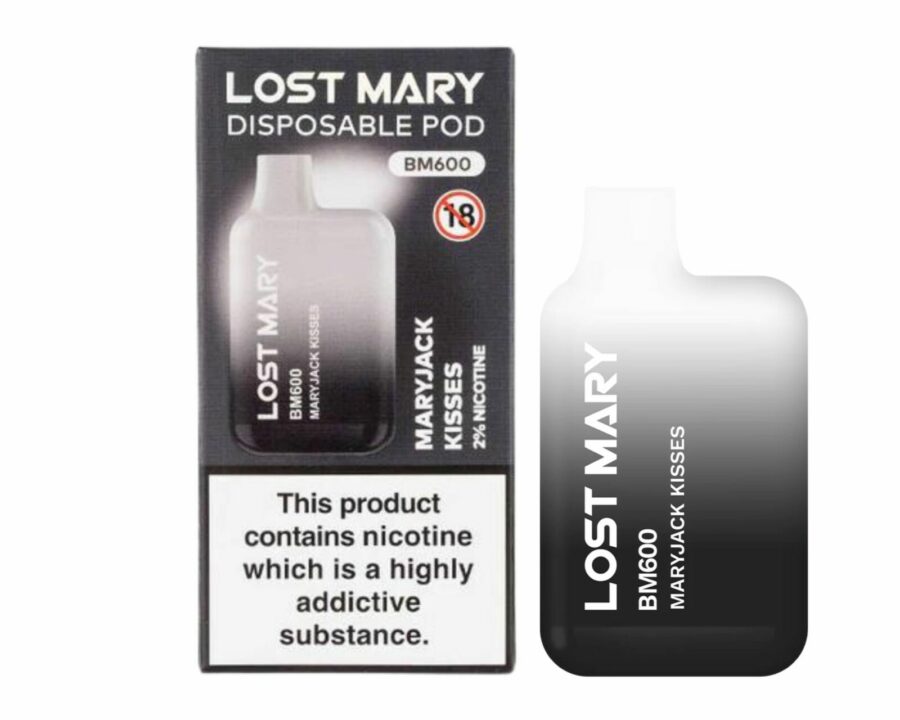 Lost Mary BM600 – Maryjack Kisses (Disposable Pod Kit) 20MG DISPOSABLE VAPE BARS - XMANIA Ireland 5