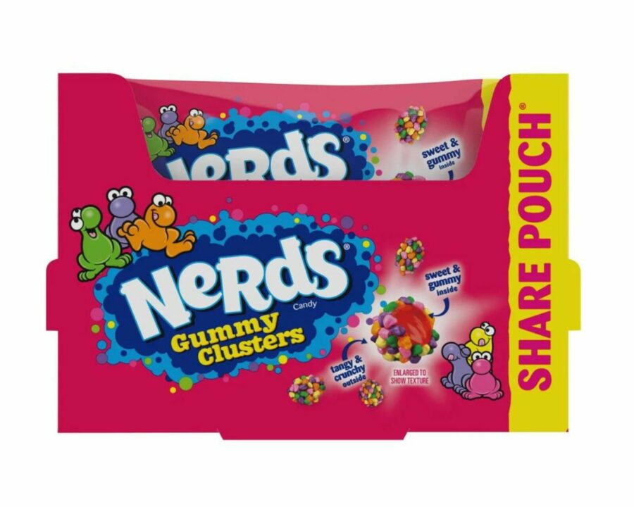 Nerds Gummy Clusters Share Pouch 85G AMERICAN SNACKS - XMANIA Ireland 3