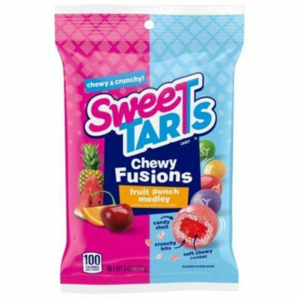 Sweetarts Chewy Fusion Peg Bag 141G AMERICAN SNACKS - XMANIA Ireland