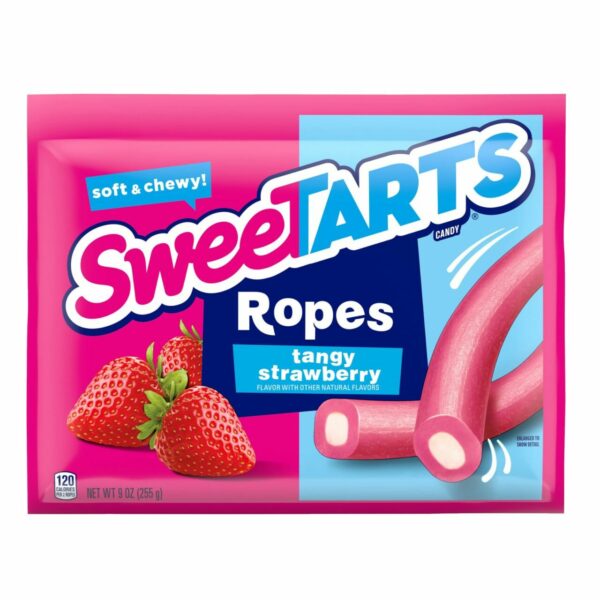 Sweetarts Chewy Ropes Tangy Strawberry Share Size 99G AMERICAN SNACKS - XMANIA Ireland