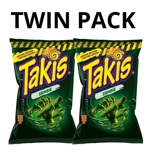 Takis Green Zoombies Twin Pack 2x28G AMERICAN SNACKS - XMANIA Ireland