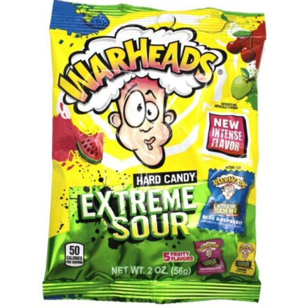 Warheads Extreme Sour Hard Candy 56G Warheads - XMANIA Ireland 11