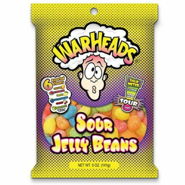 Warheads Sour Jelly Beans 141G Warheads - XMANIA Ireland