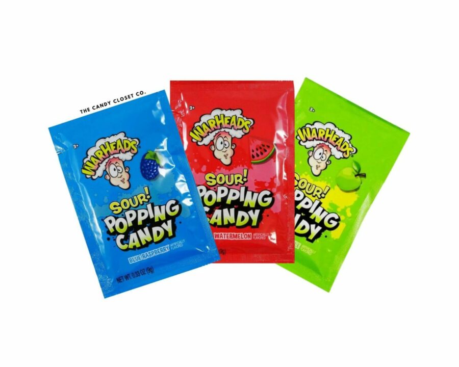 Warheads Sour Popping Candy Green Apple 9G Warheads - XMANIA Ireland 3