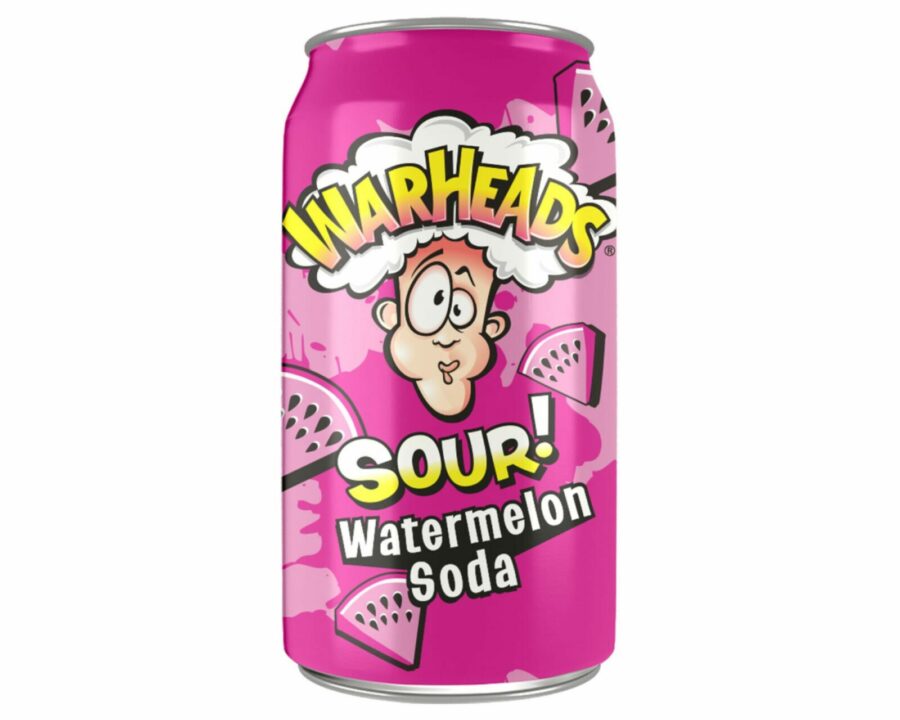 Warheads Sour Watermelon Soda 355ML AMERICAN SNACKS - XMANIA Ireland