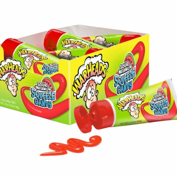 Warheads Squeeze Candy Sour Watermelon 64G AMERICAN SNACKS - XMANIA Ireland 3