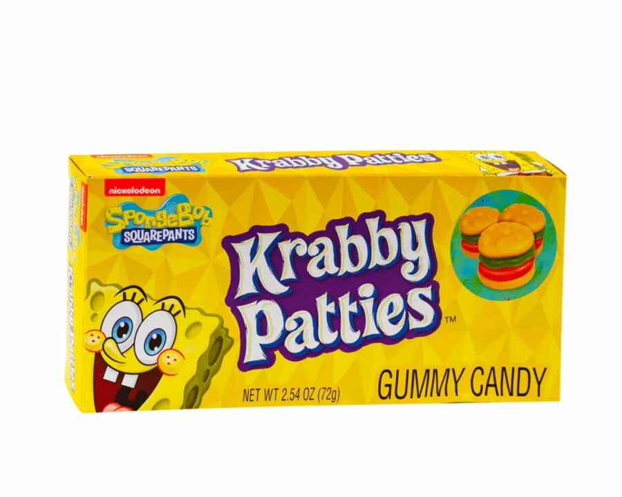 Krabby Patties Spongebob Theater 72G CANDY’S - XMANIA Ireland