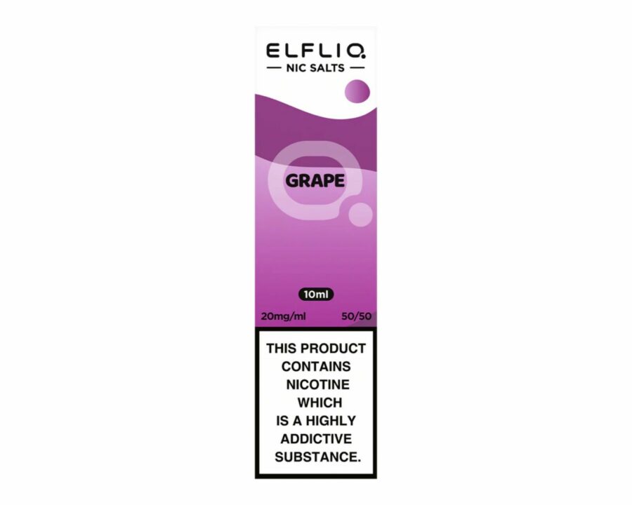 Elfliq – Grape (The Official ElfBar Nic Salt Liquid) VAPING - XMANIA Ireland 4