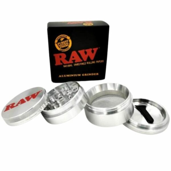 RAW Aluminium 4-Part Grinder (56 mm) 420 SUPPLIES - XMANIA Ireland