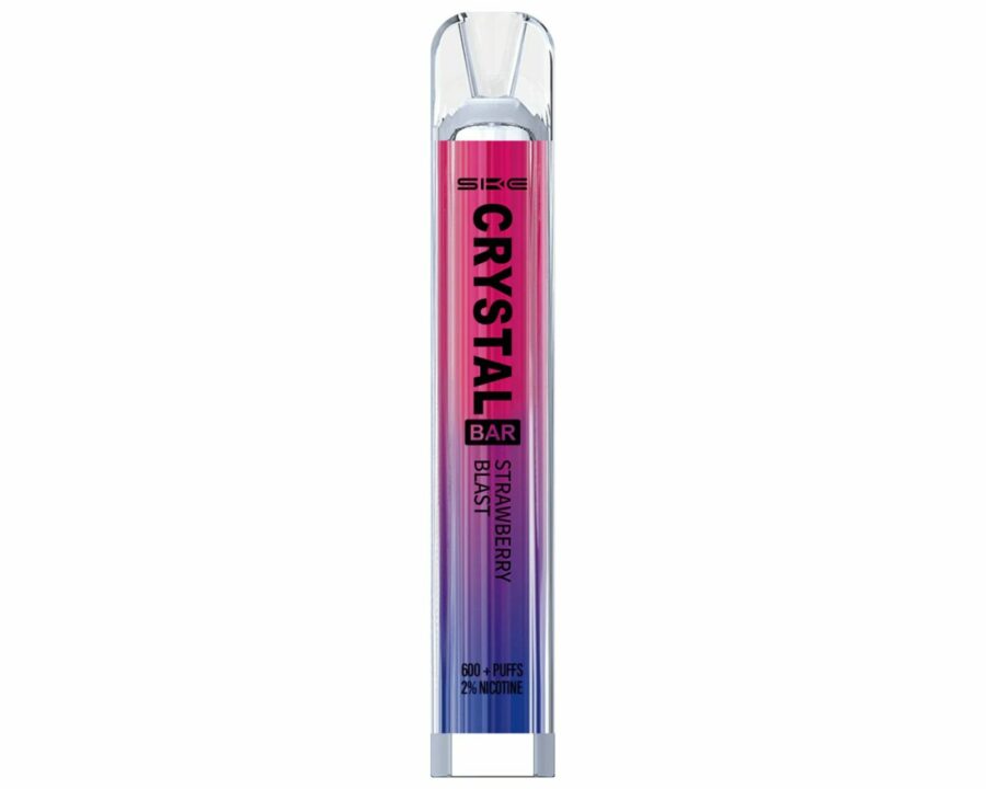 Strawberry Blast – Crystal Bar 600 Disposable Vape Bar DISPOSABLE VAPE BARS - XMANIA Ireland 4