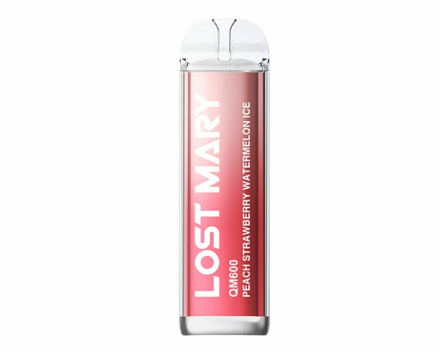 Lost Mary QM600 – Peach Strawberry Watermelon Ice (Disposable Pod Kit) 20MG DISPOSABLE VAPE BARS - XMANIA Ireland 2